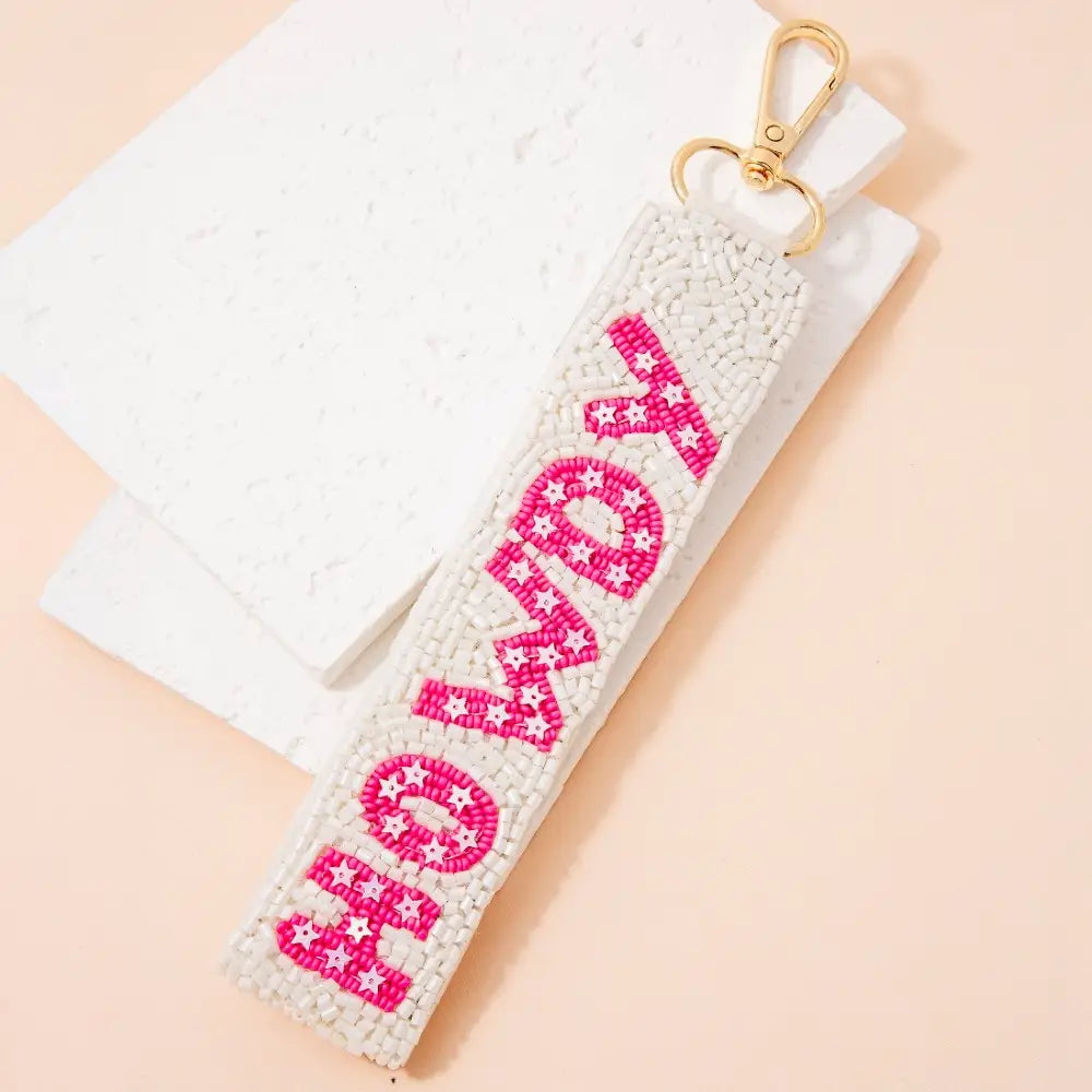 Howdy Keychain