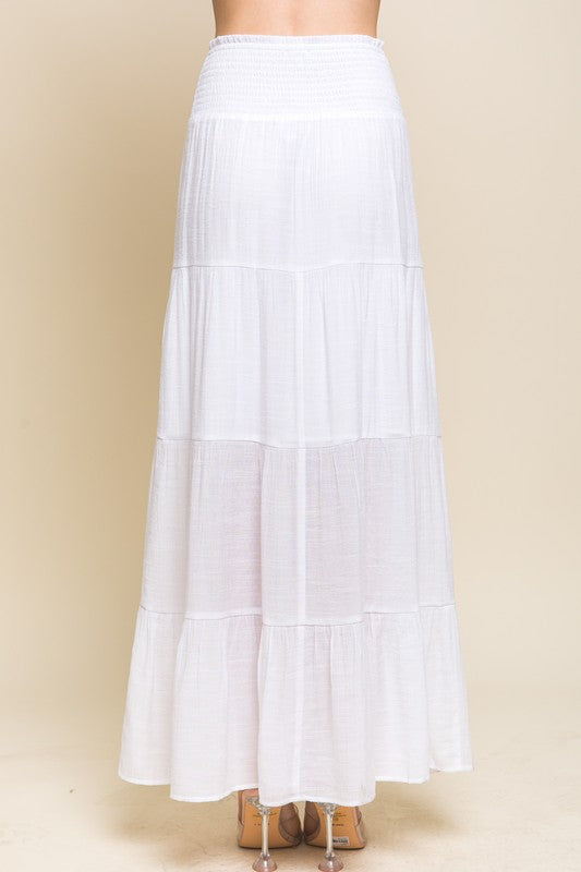 Willow White Skirt