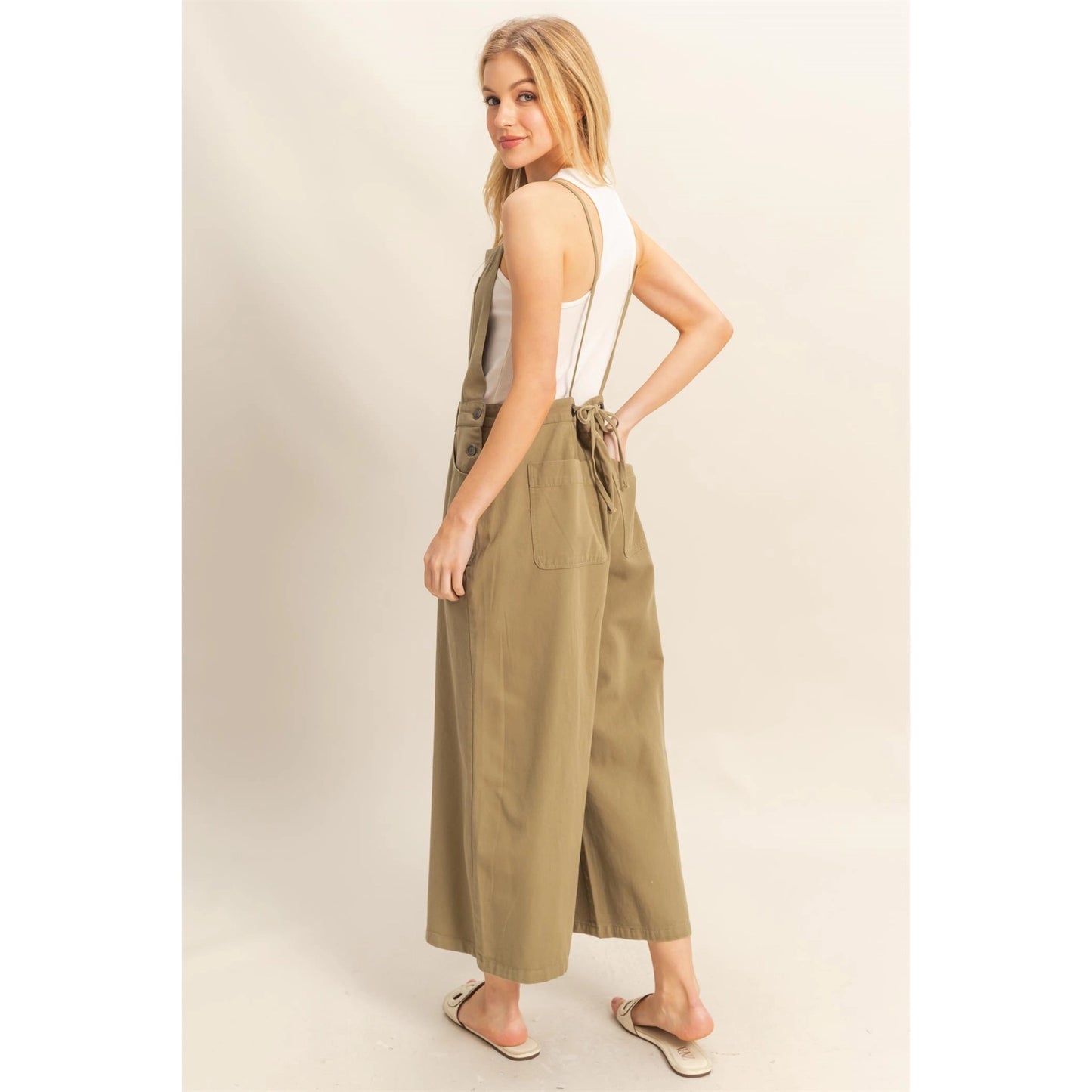 Twill Pocket Overalls
