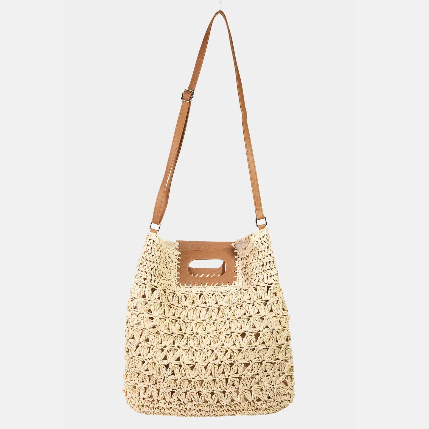 Straw Braided Shoulder Bag
