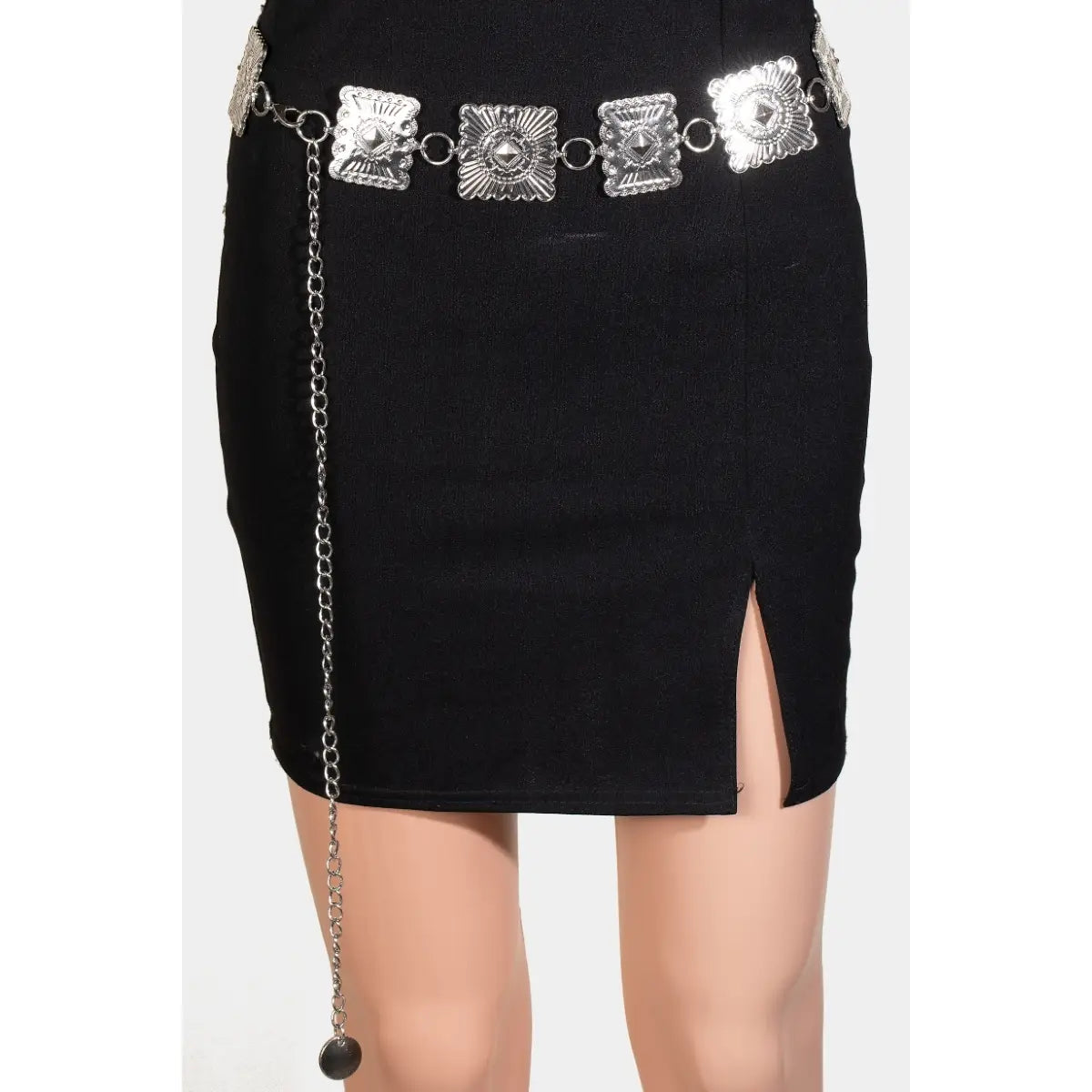 Square Western Chain Belt