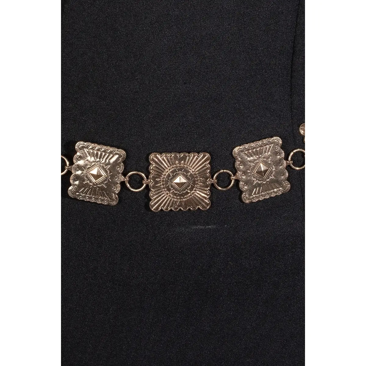 Square Western Chain Belt