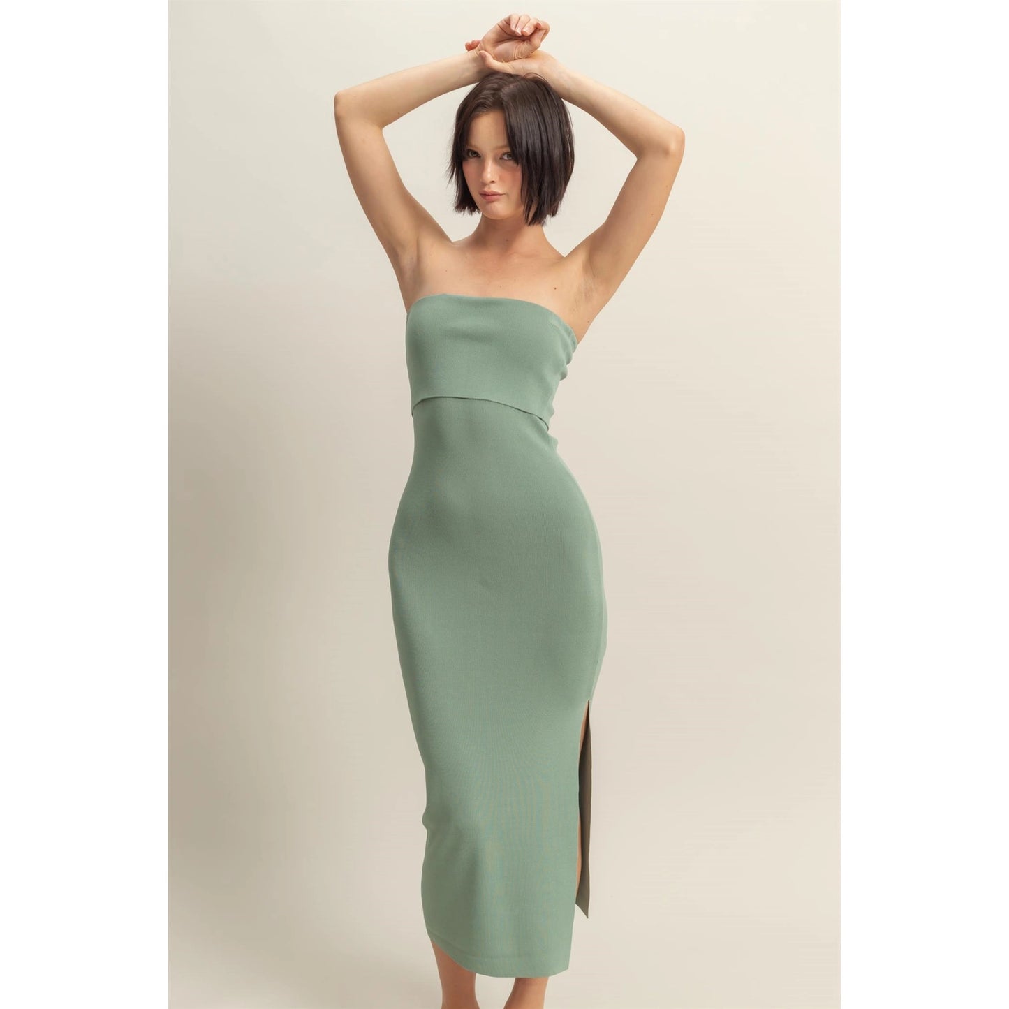 Strapless Bodycon Dress