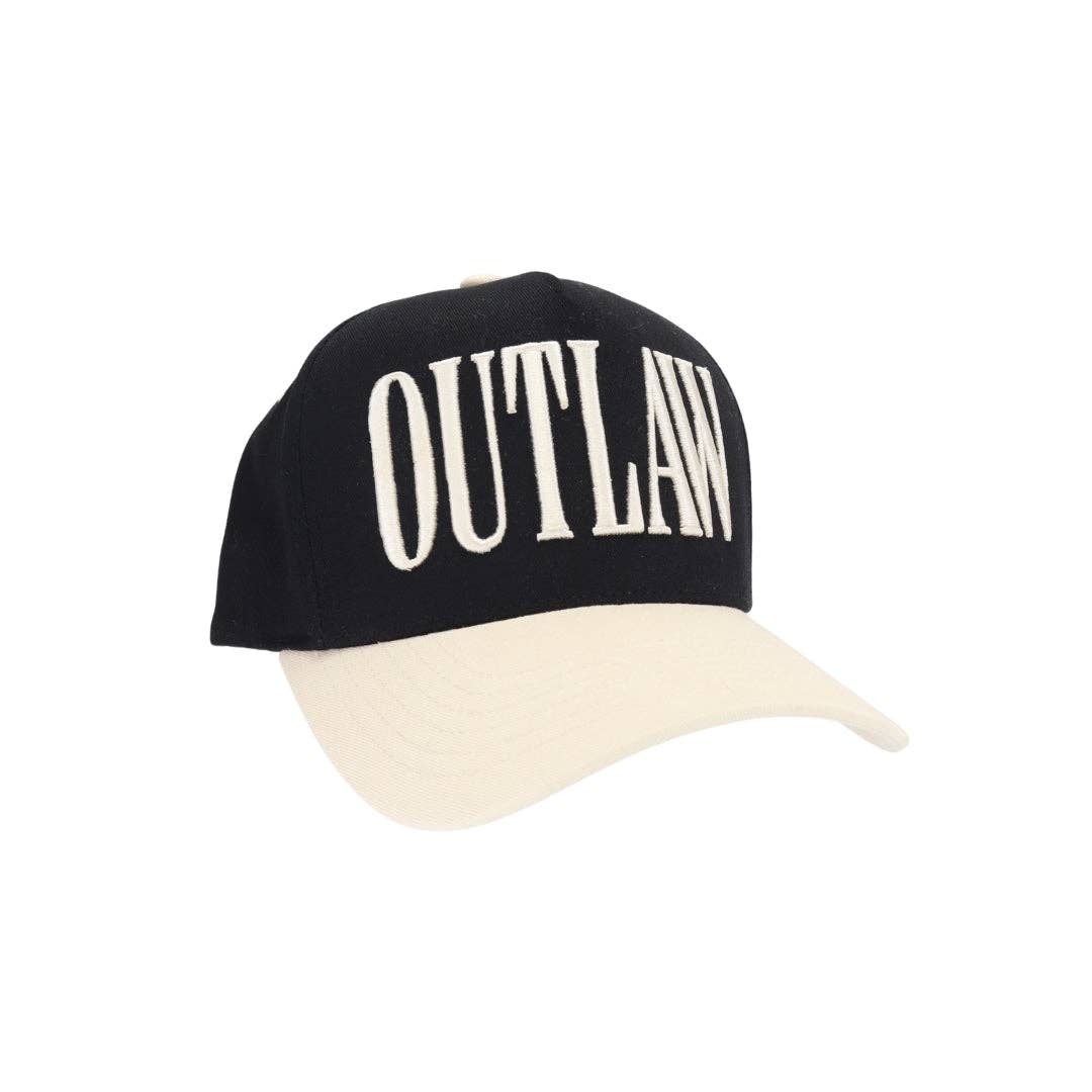 Outlaw Puff Embroidered Trucker Hat