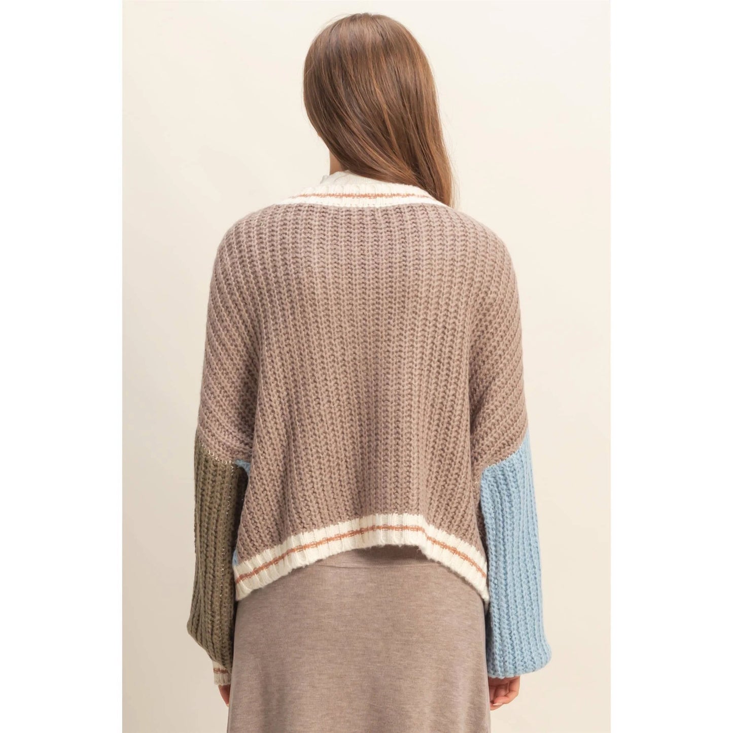 Color Black Cardigan