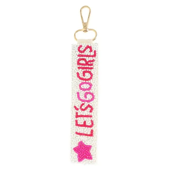 Let's Go Girls Keychain