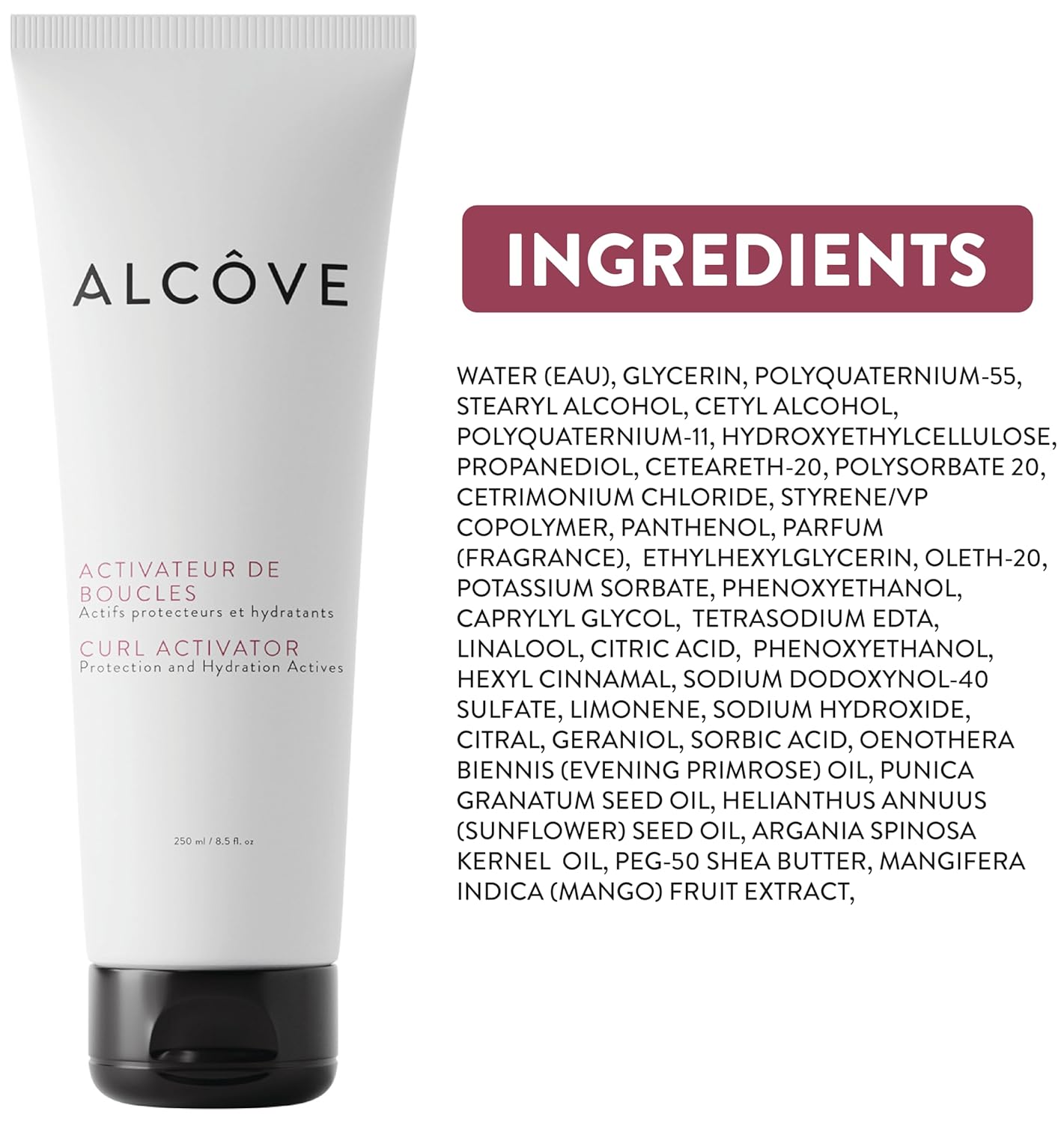 Curl Activator for Curly Hair 250ml - Alcôve