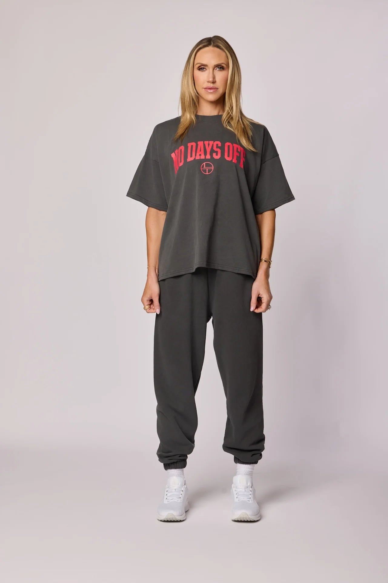 "NO DAYS OFF" TEE - WASHED BLACK