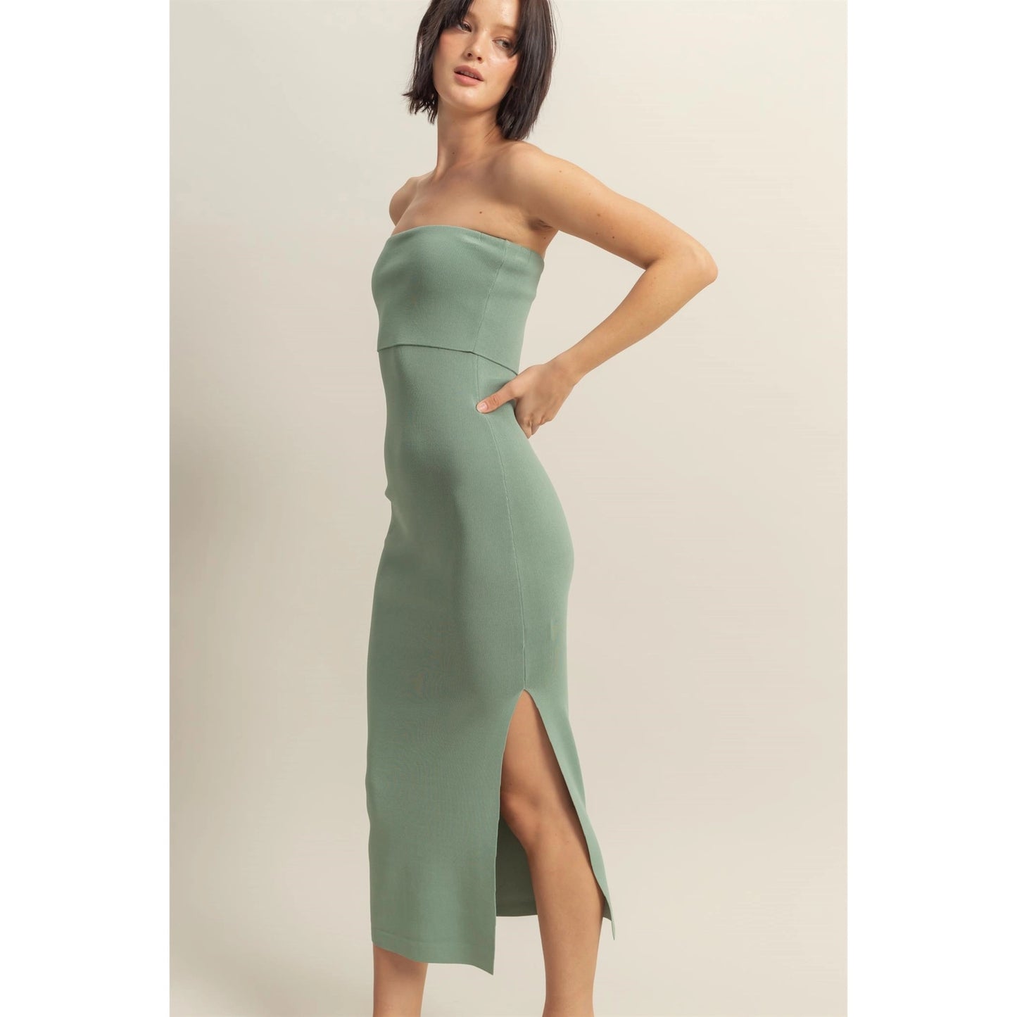 Strapless Bodycon Dress