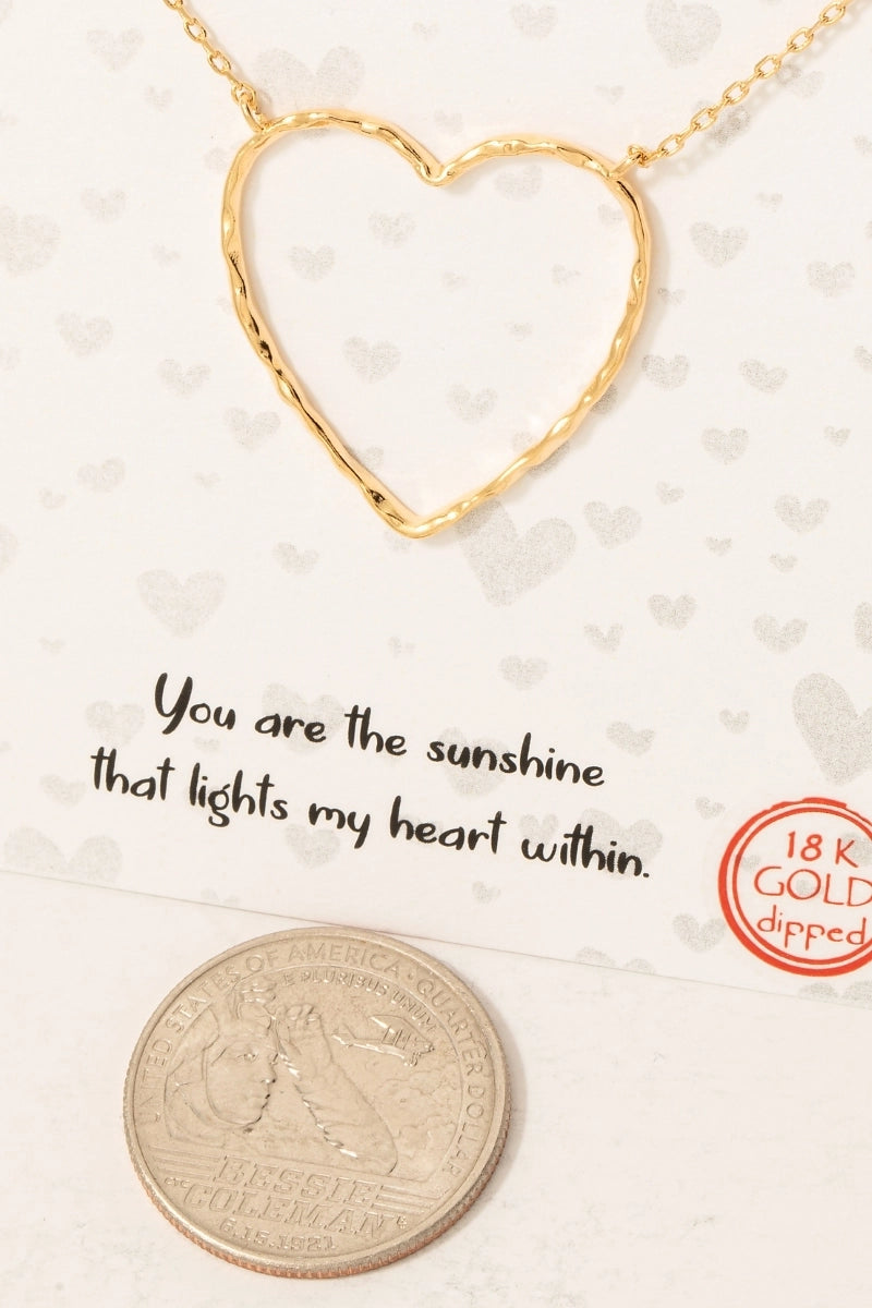 Heart Within Necklace