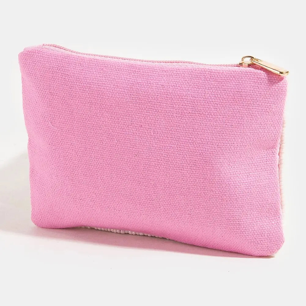 Coffee Funds beaded coin purse