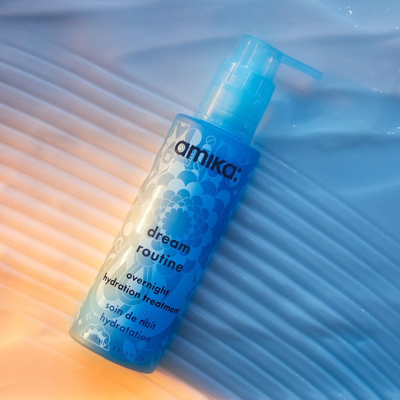 dream routine overnight hydrating hair mask 3.38 oz / 100 ml - amika