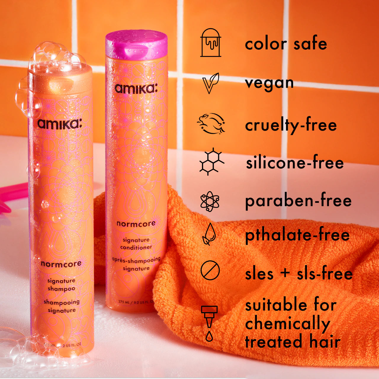 normcore signature conditioner 9.2 oz / 275 ml - amika