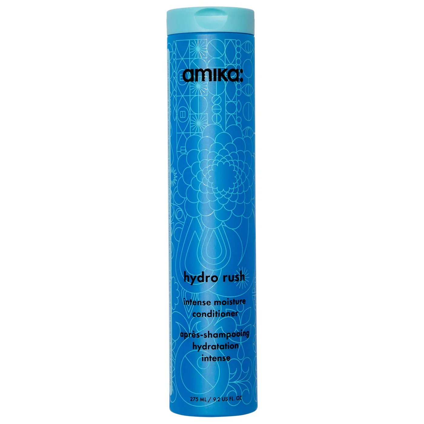 hydro rush intense moisture conditioner for dry hair 9.2 oz / 275 ml - amika