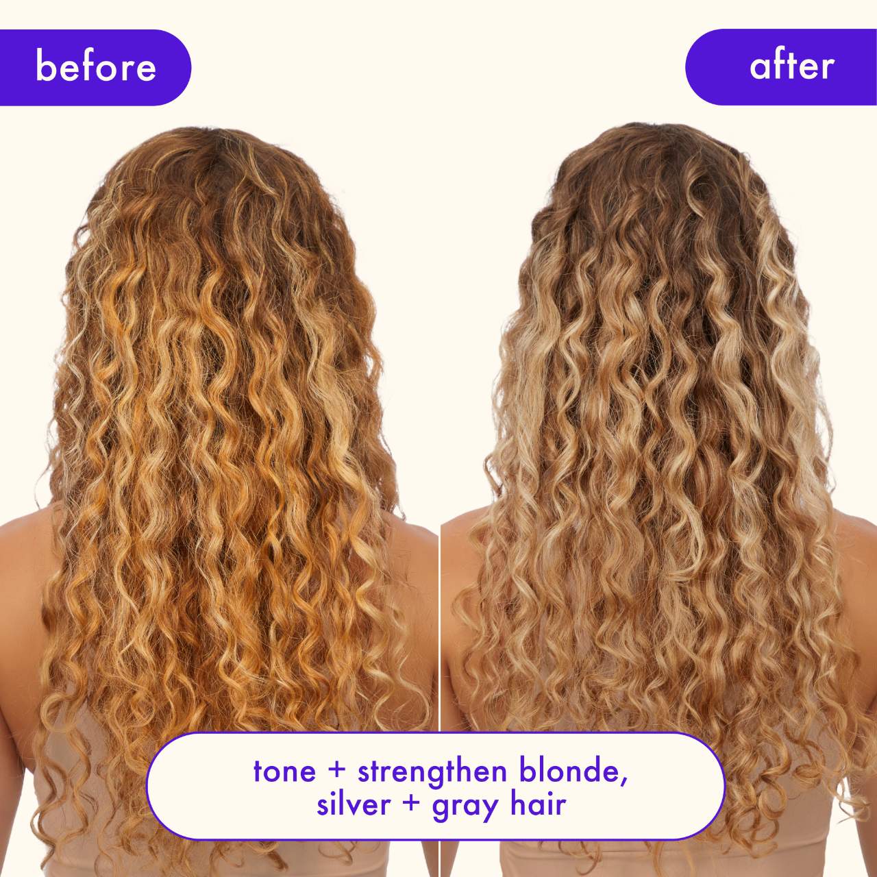 bust your brass cool blonde strength repair shampoo 9.2 oz / 275 ml - amika