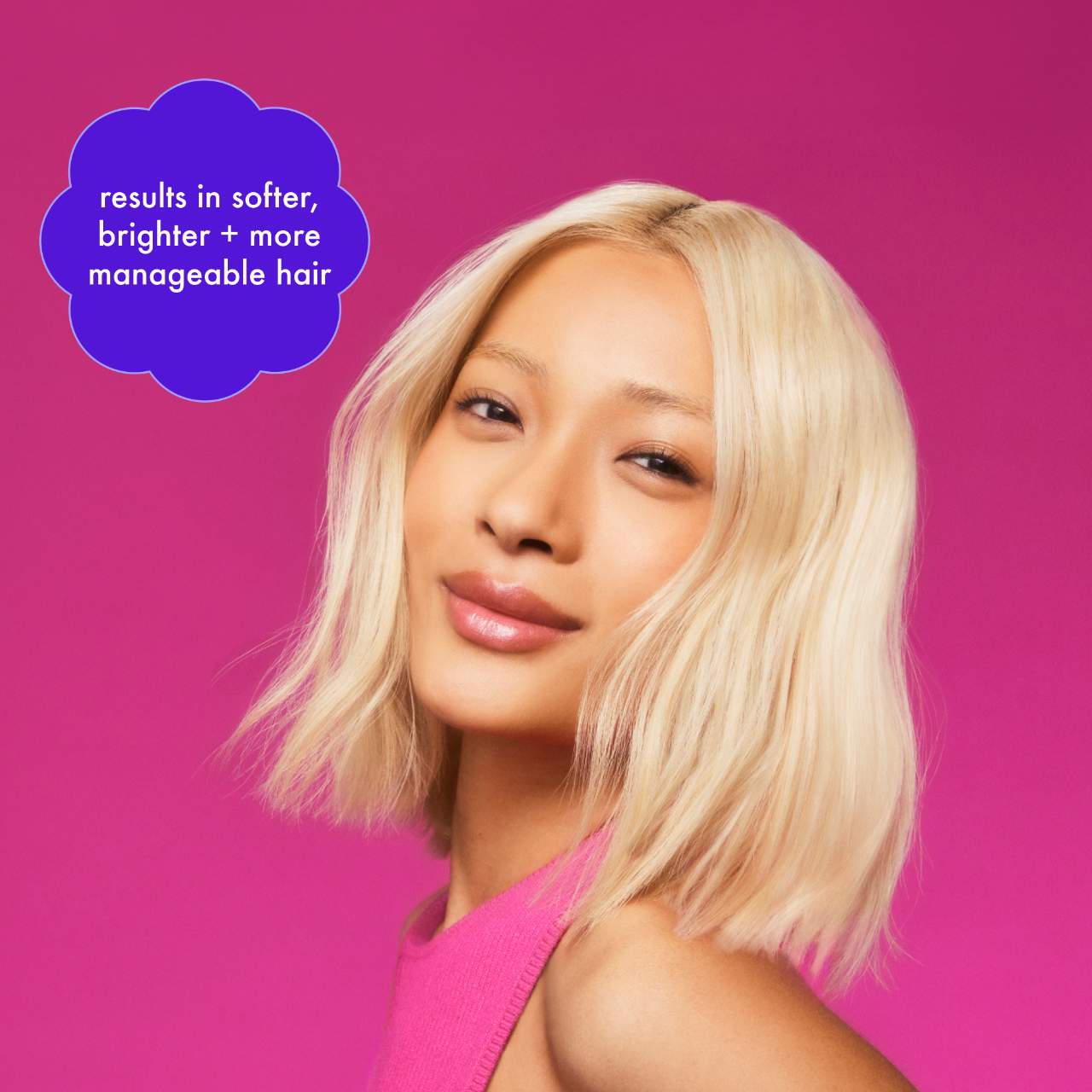 bust your brass cool blonde strength repair shampoo 9.2 oz / 275 ml - amika