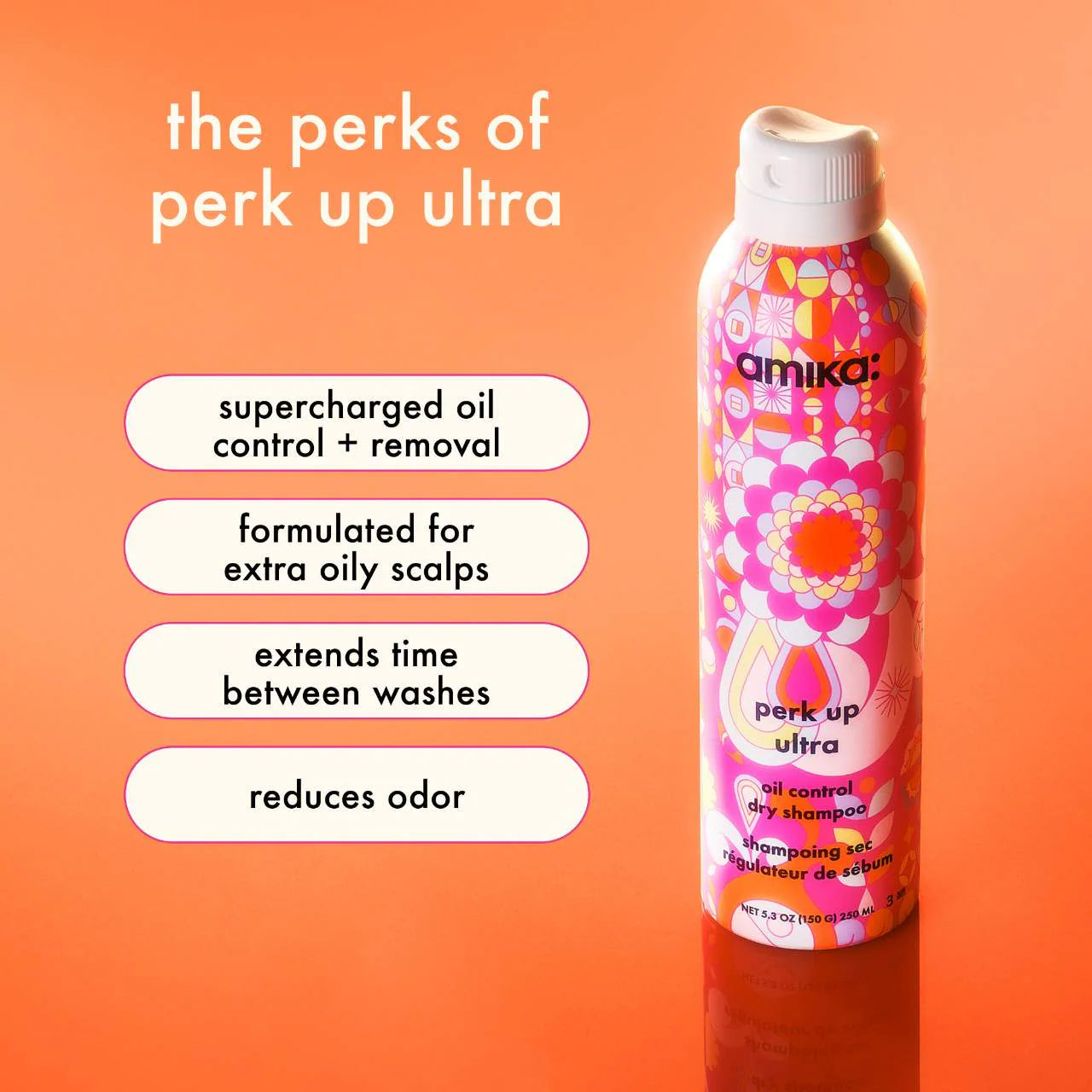 perk up ultra oil control dry shampoo 5.3 oz / 250 ml