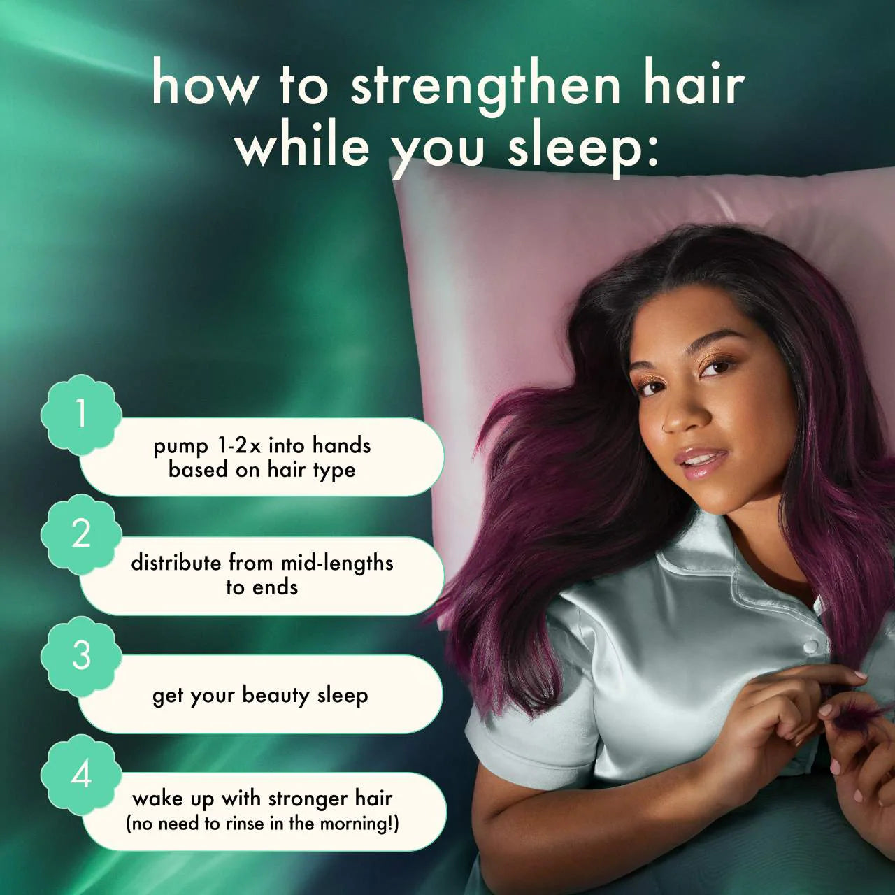 midnight mender overnight strength repair treatment mask - amika