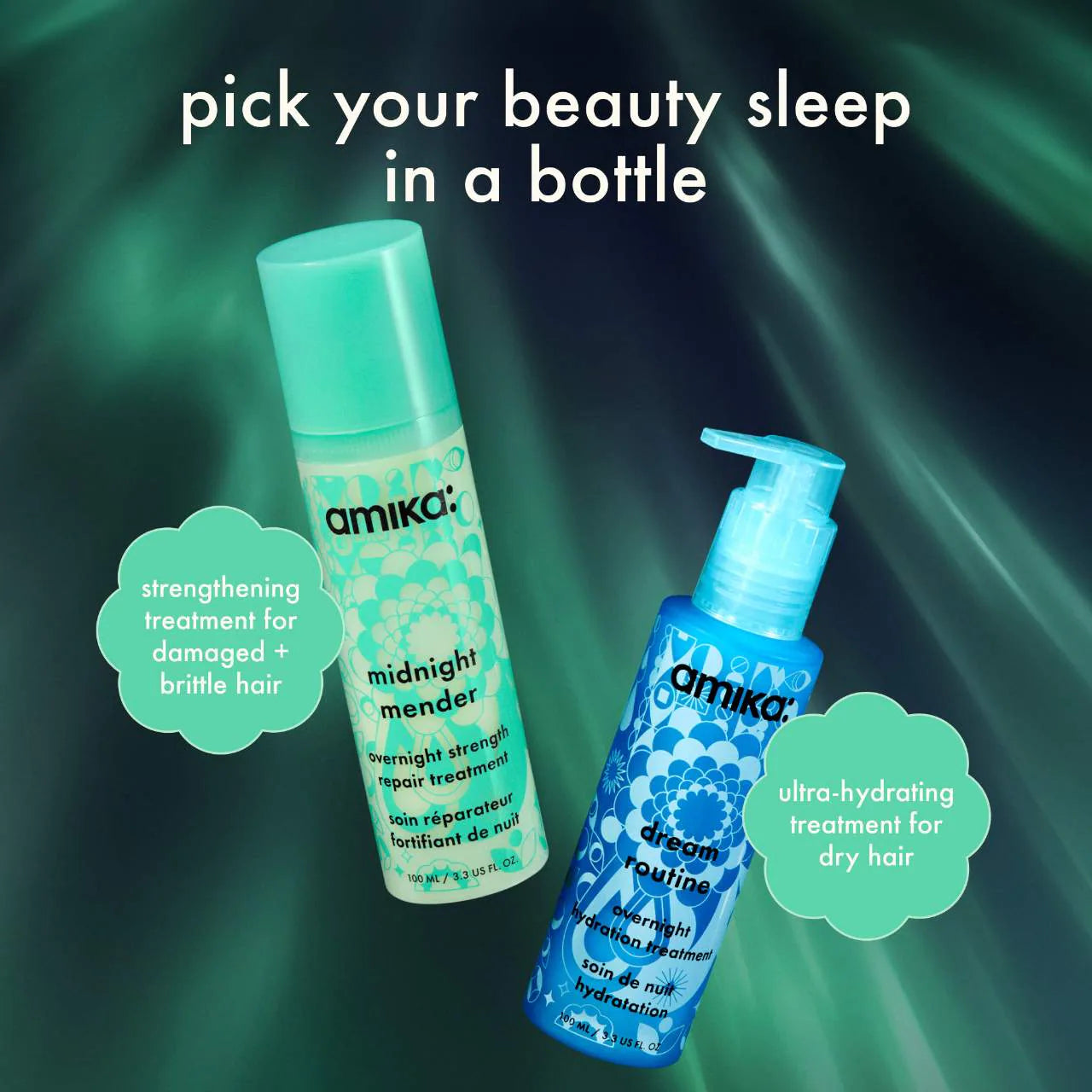 midnight mender overnight strength repair treatment mask - amika