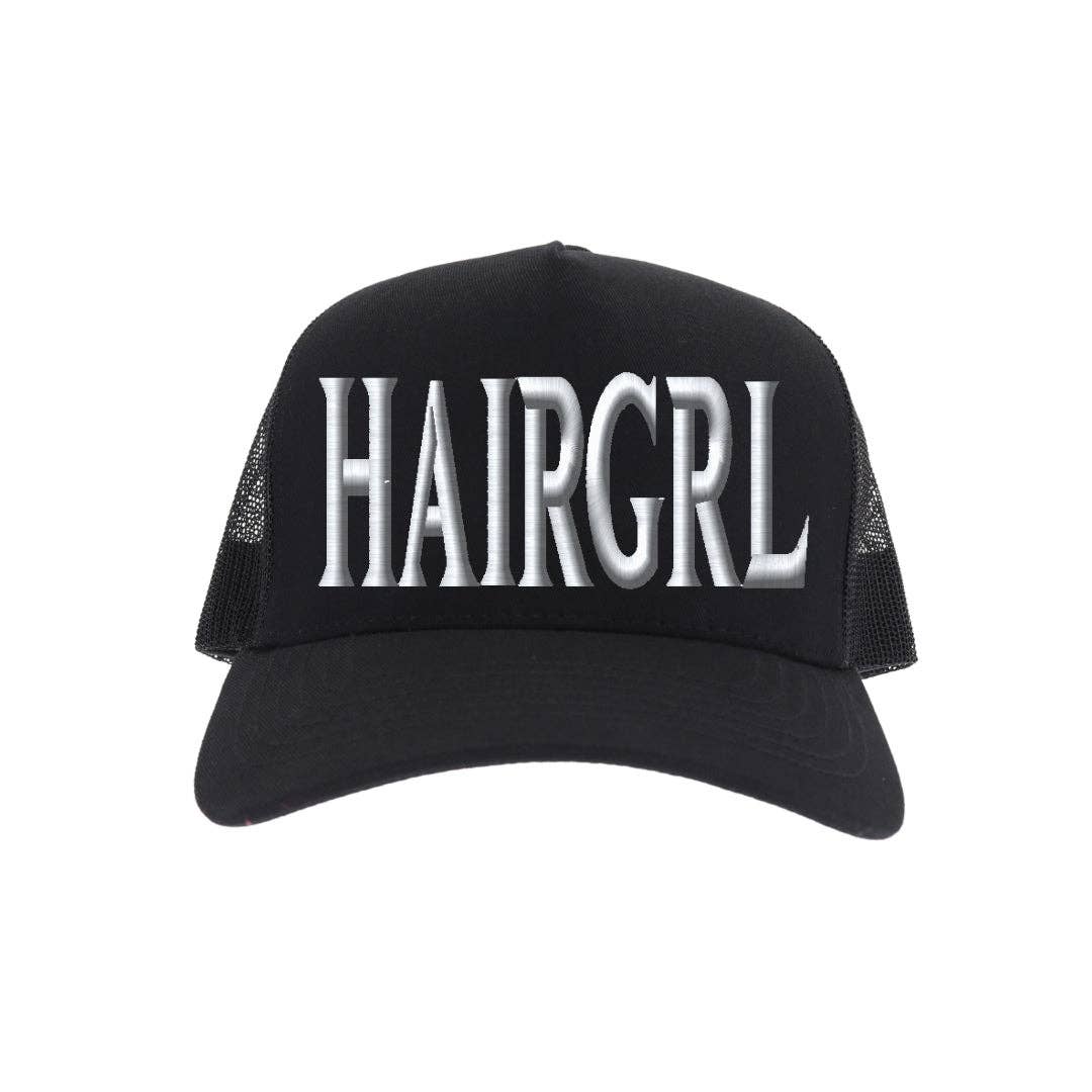 HAIRGRL Embroidered Trucker Hat