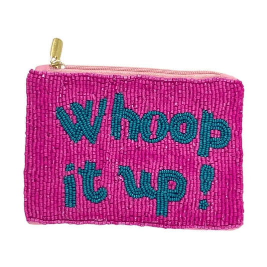 Whoop it up! Beaded Coin Purse