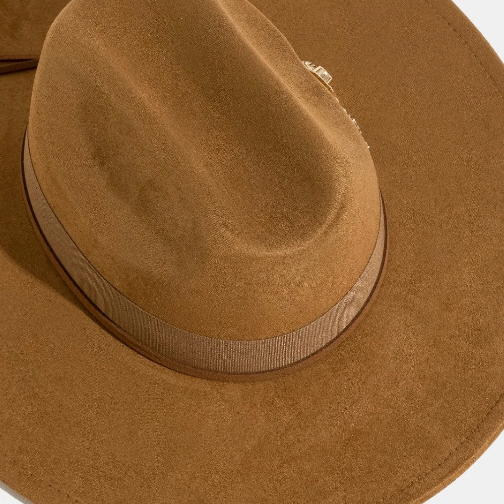 Western Cowboy Charms Flat Brim Hat