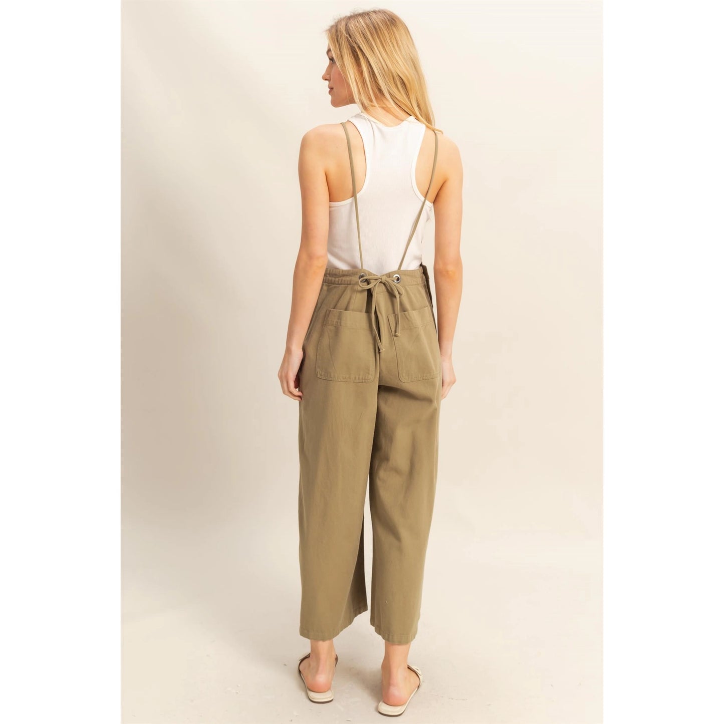 Twill Pocket Overalls