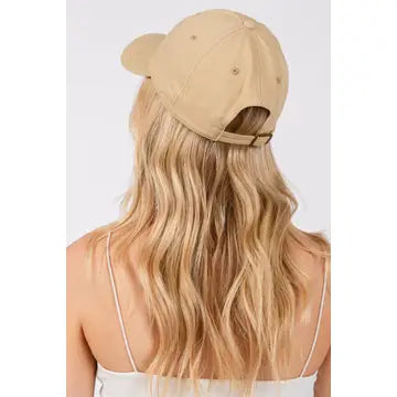 Ribbon Bow Baseball Hat