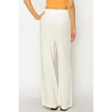 Linen Wide Leg Pants