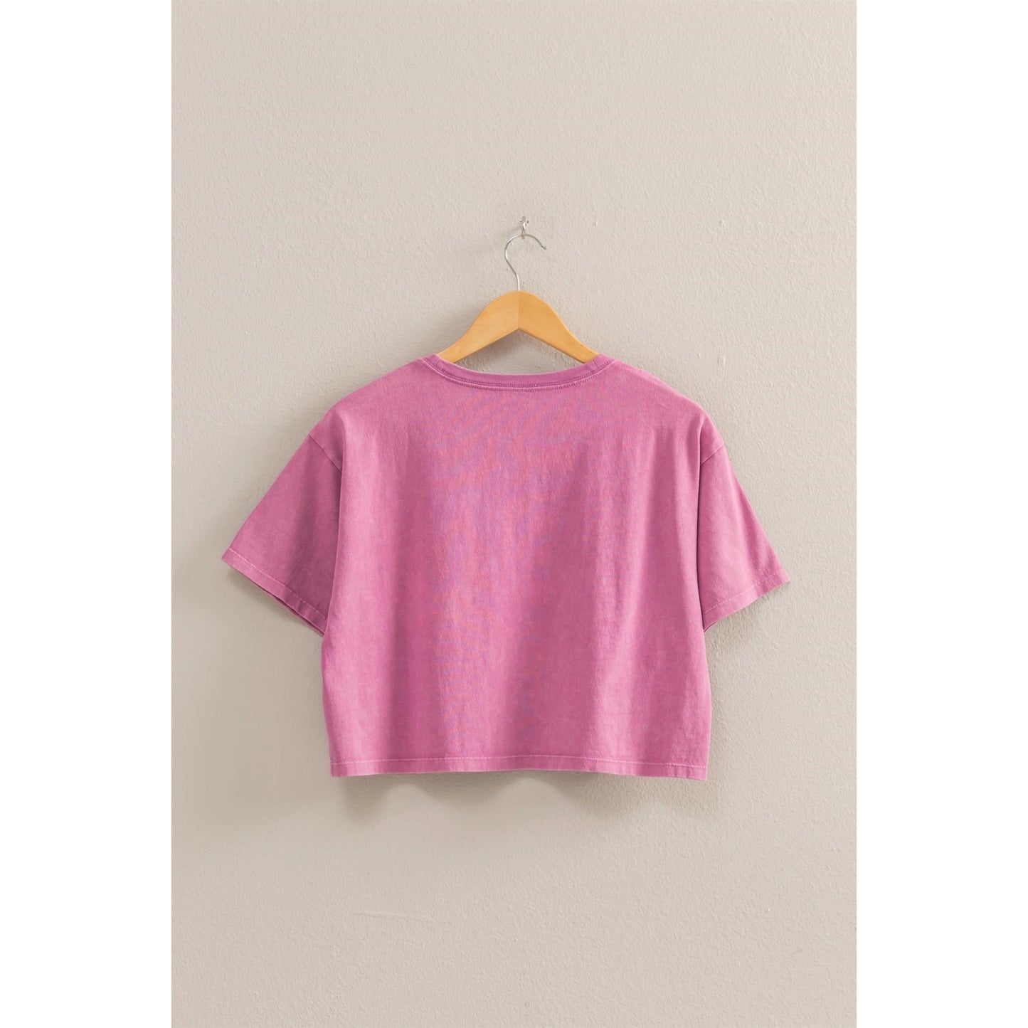 Washed Cropped Tee