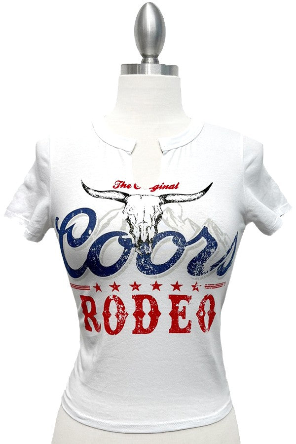 COORS RODEO V-NECK