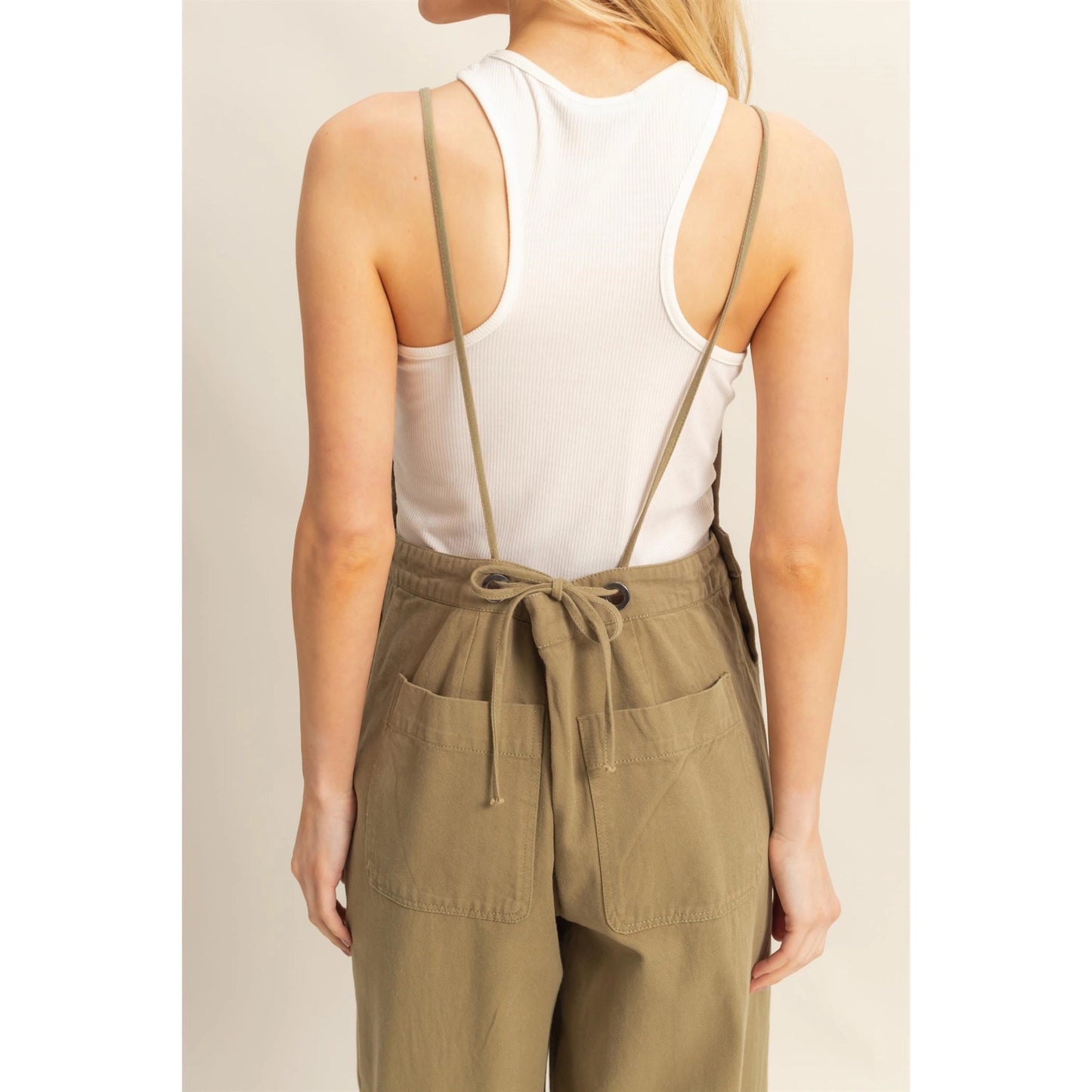 Twill Pocket Overalls