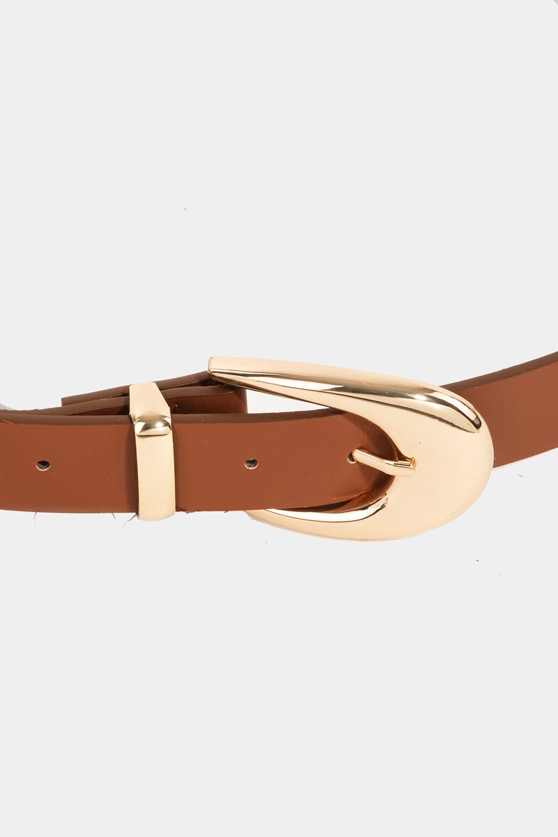 Faux Leather Belt