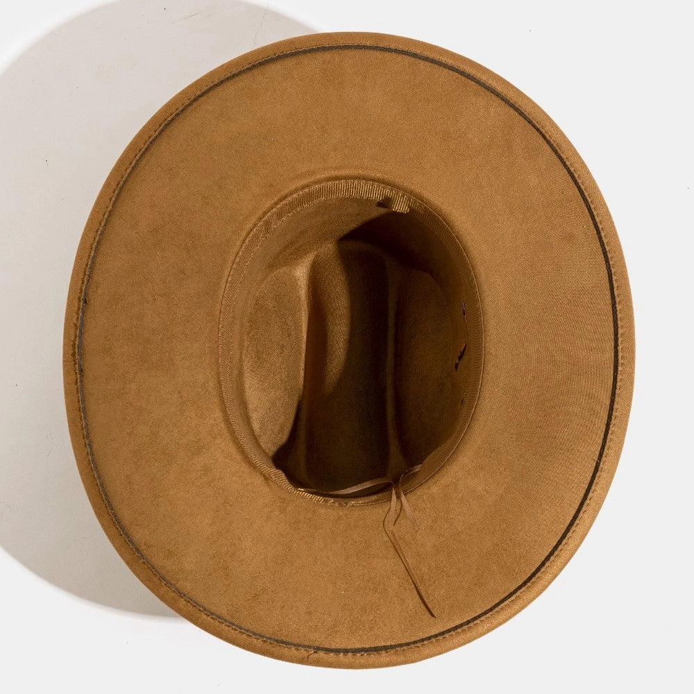 Western Cowboy Charms Flat Brim Hat