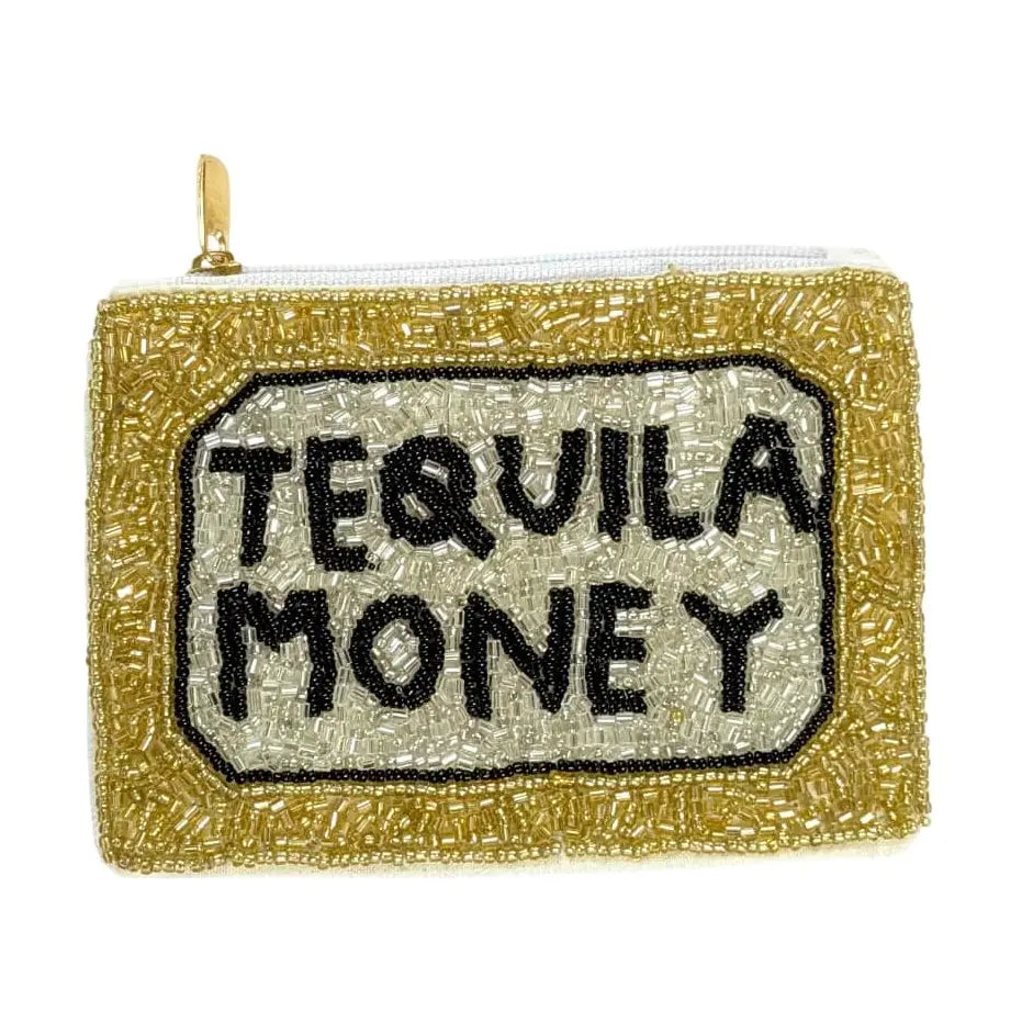 tequila money coin purse