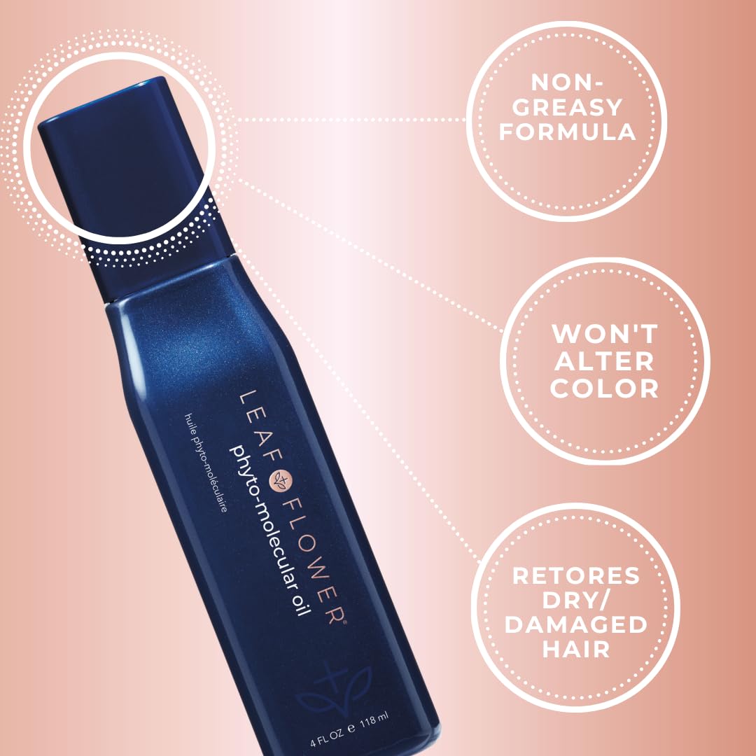 Leaf & Flower Phyto-Molecular Oil, 4oz/120ml