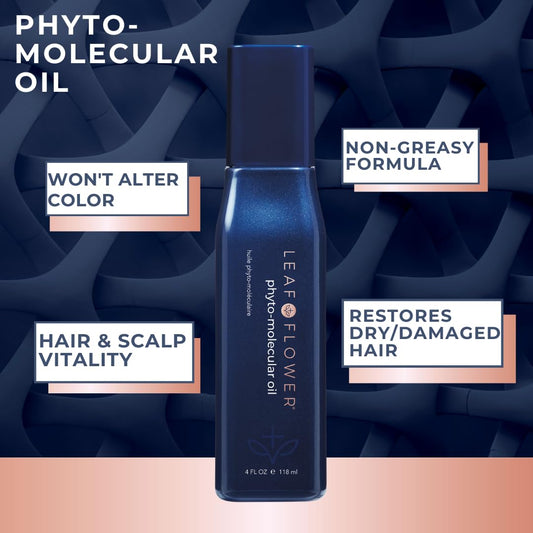Leaf & Flower Phyto-Molecular Oil, 4oz/120ml