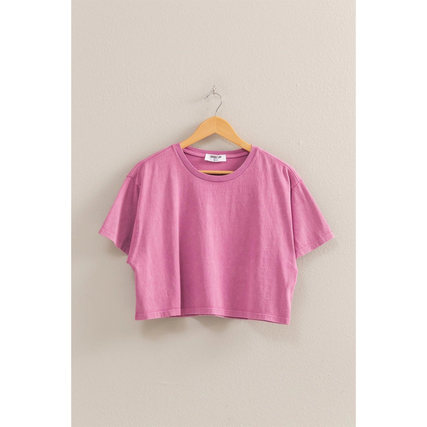 Washed Cropped Tee