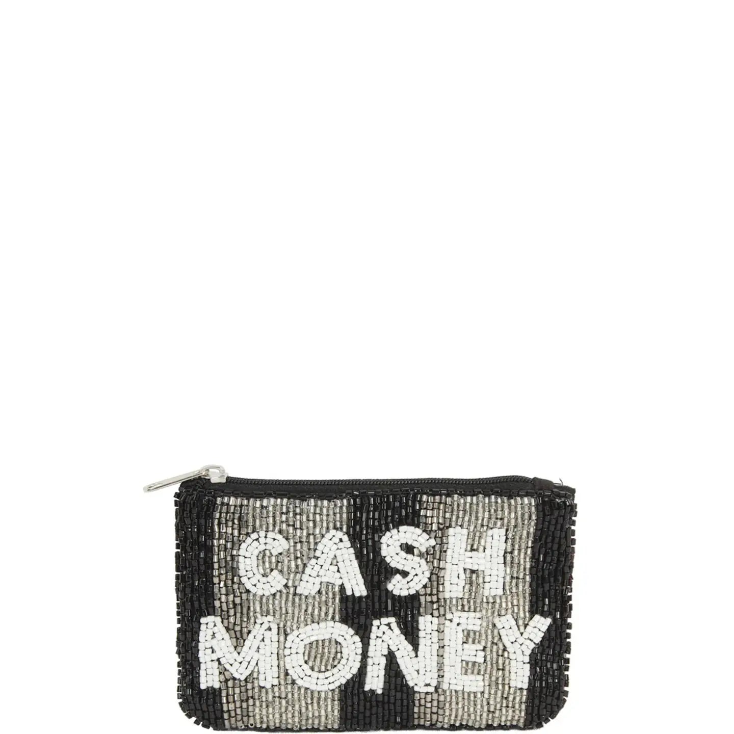 Cash Money beaded coin purses