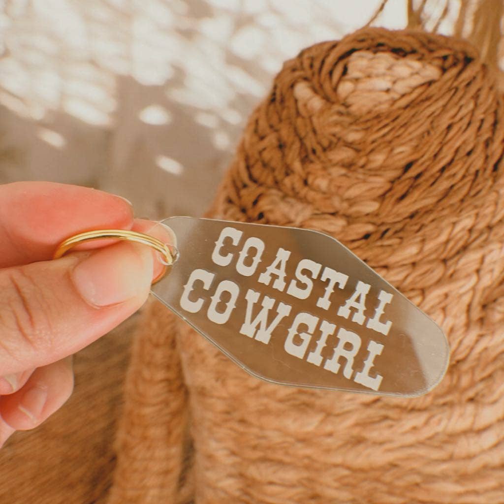 Coastal Cowgirl Keychain