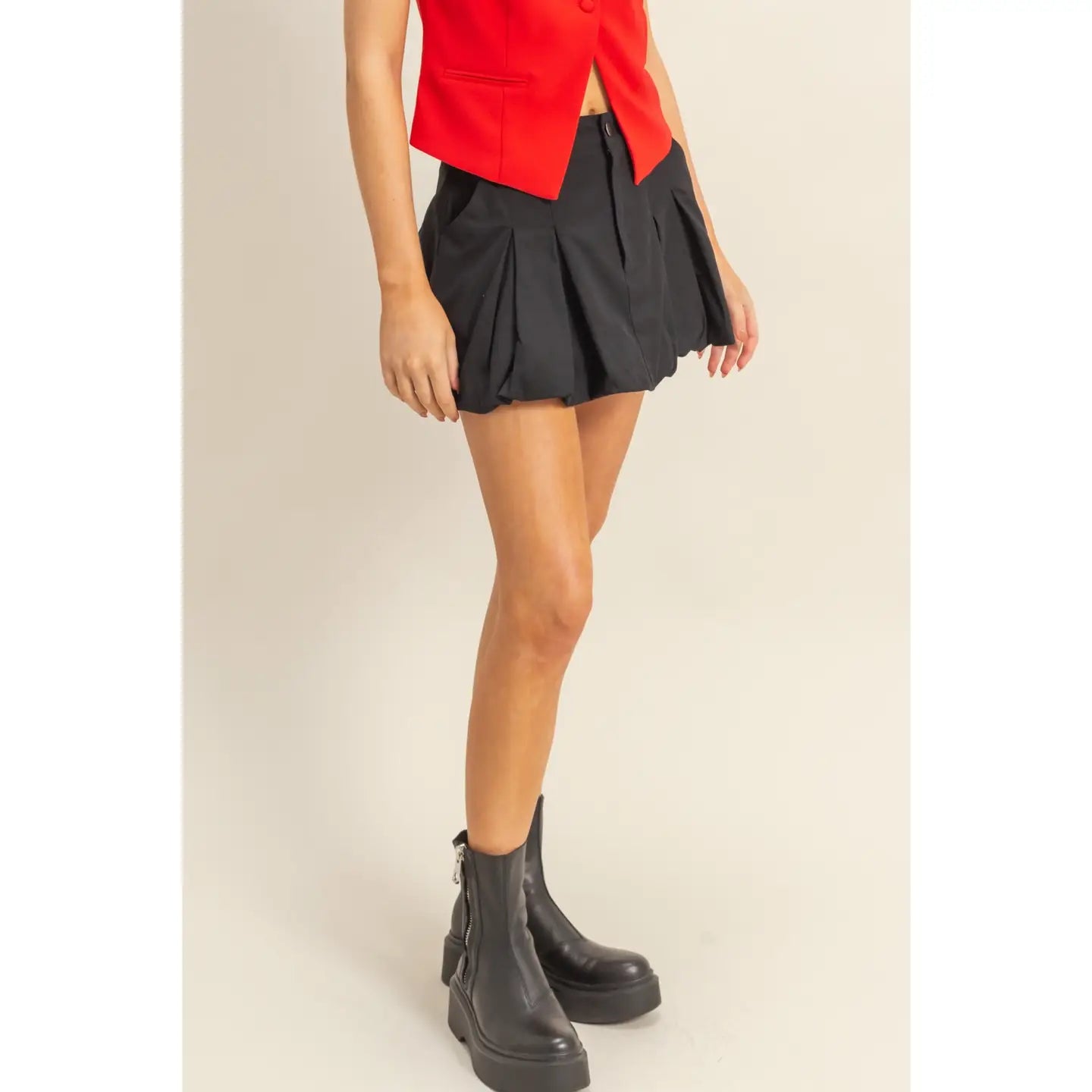 Bubble Mini Skirt
