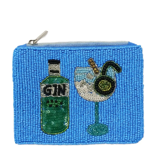 Gin Beaded Coin Purse