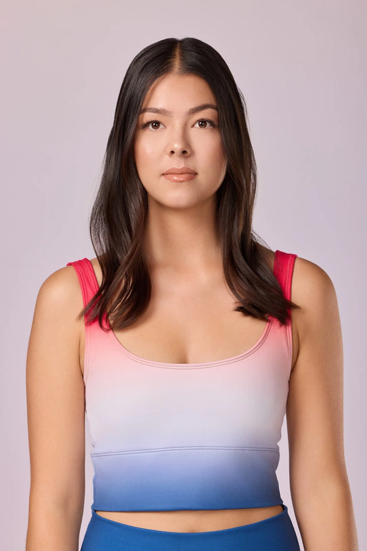 Signature Bra Top - America Ombre