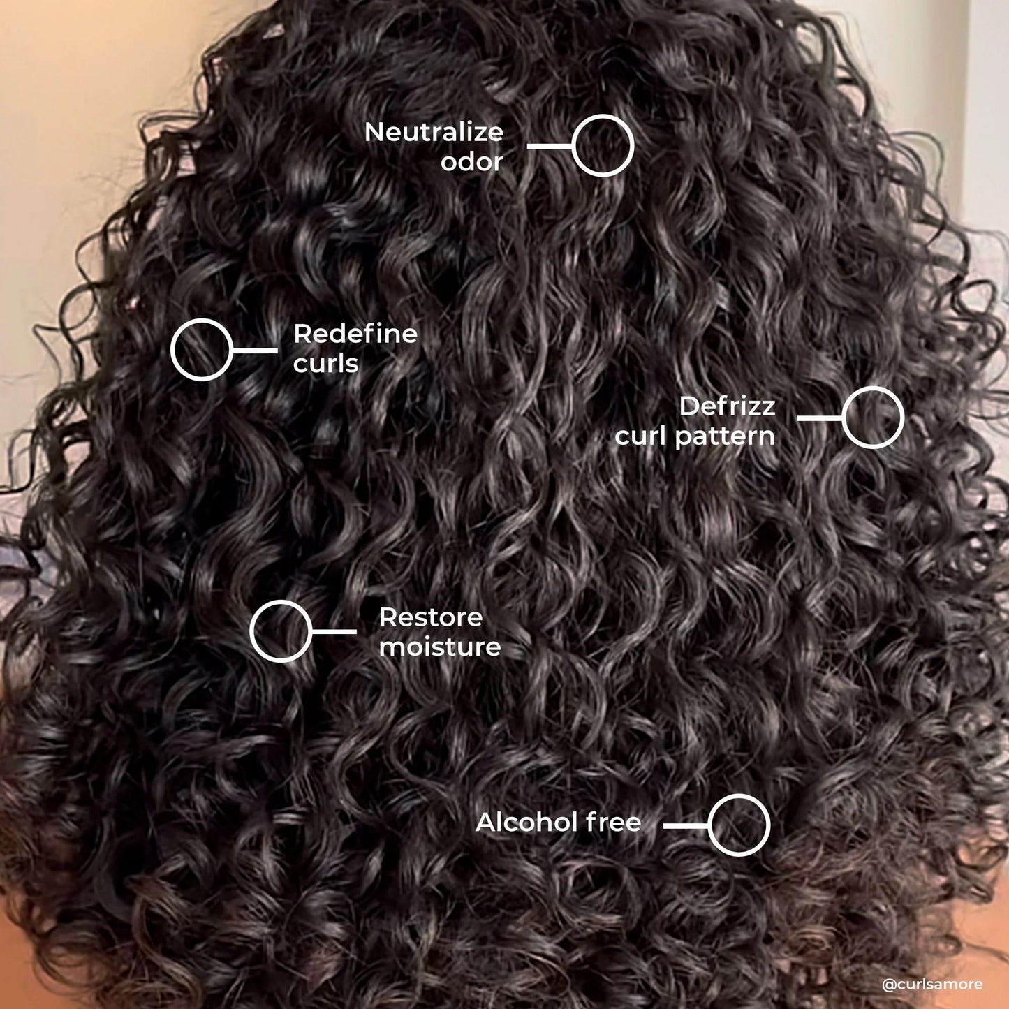 Leaf & Flower Instant Curl Refresh Spray 6 oz