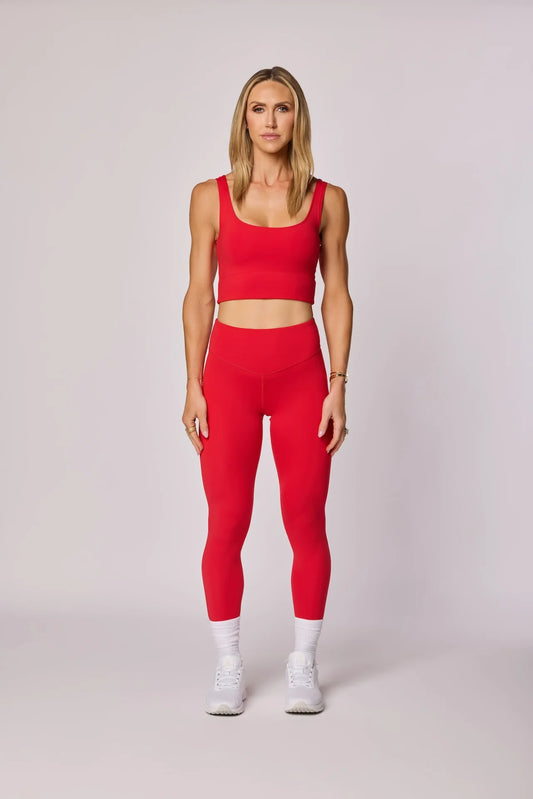Signature Leggings - MAGA Red
