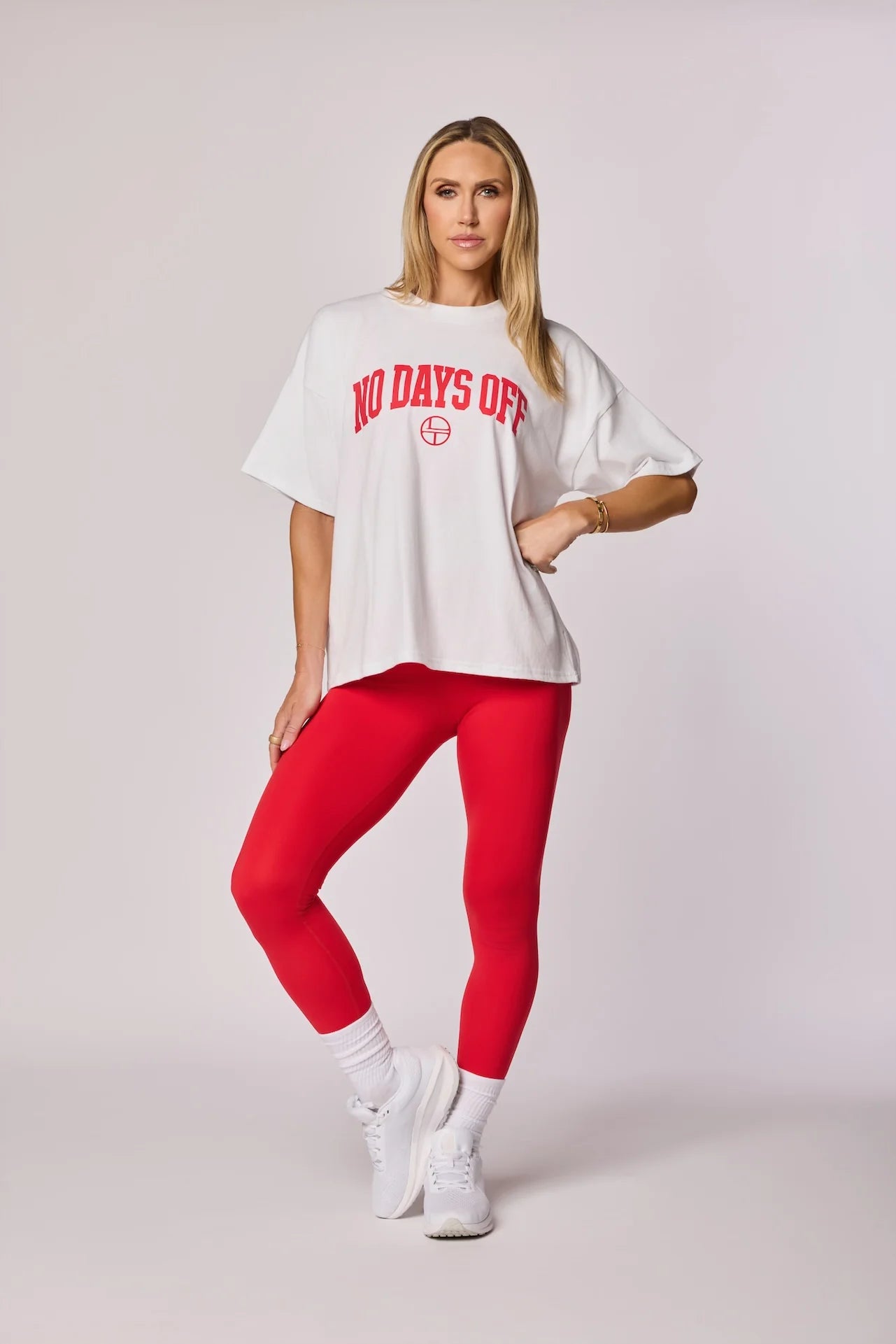 "NO DAYS OFF" Tee - Optic White