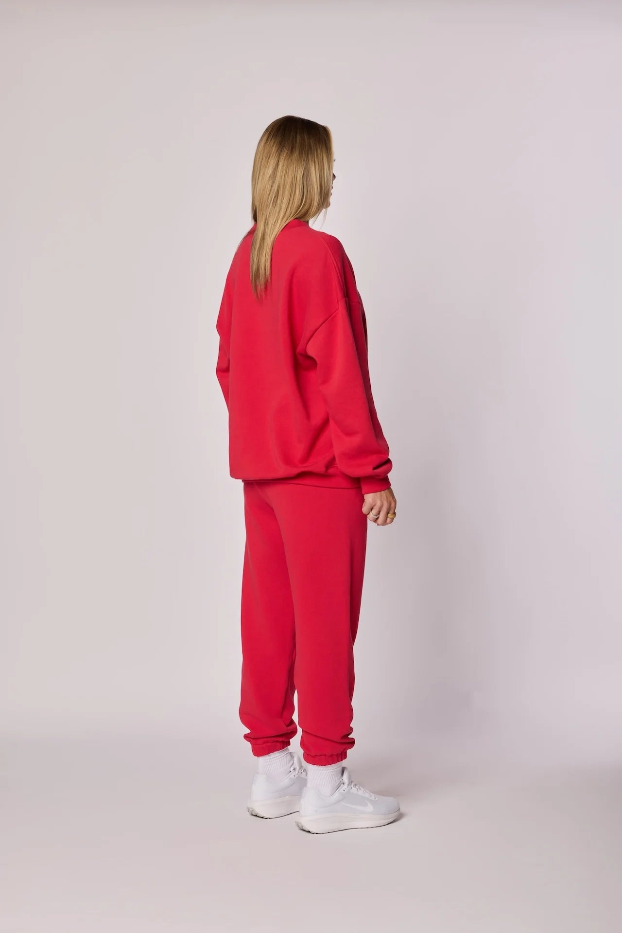 LT Oversized Crewneck Sweatshirt - MAGA Red