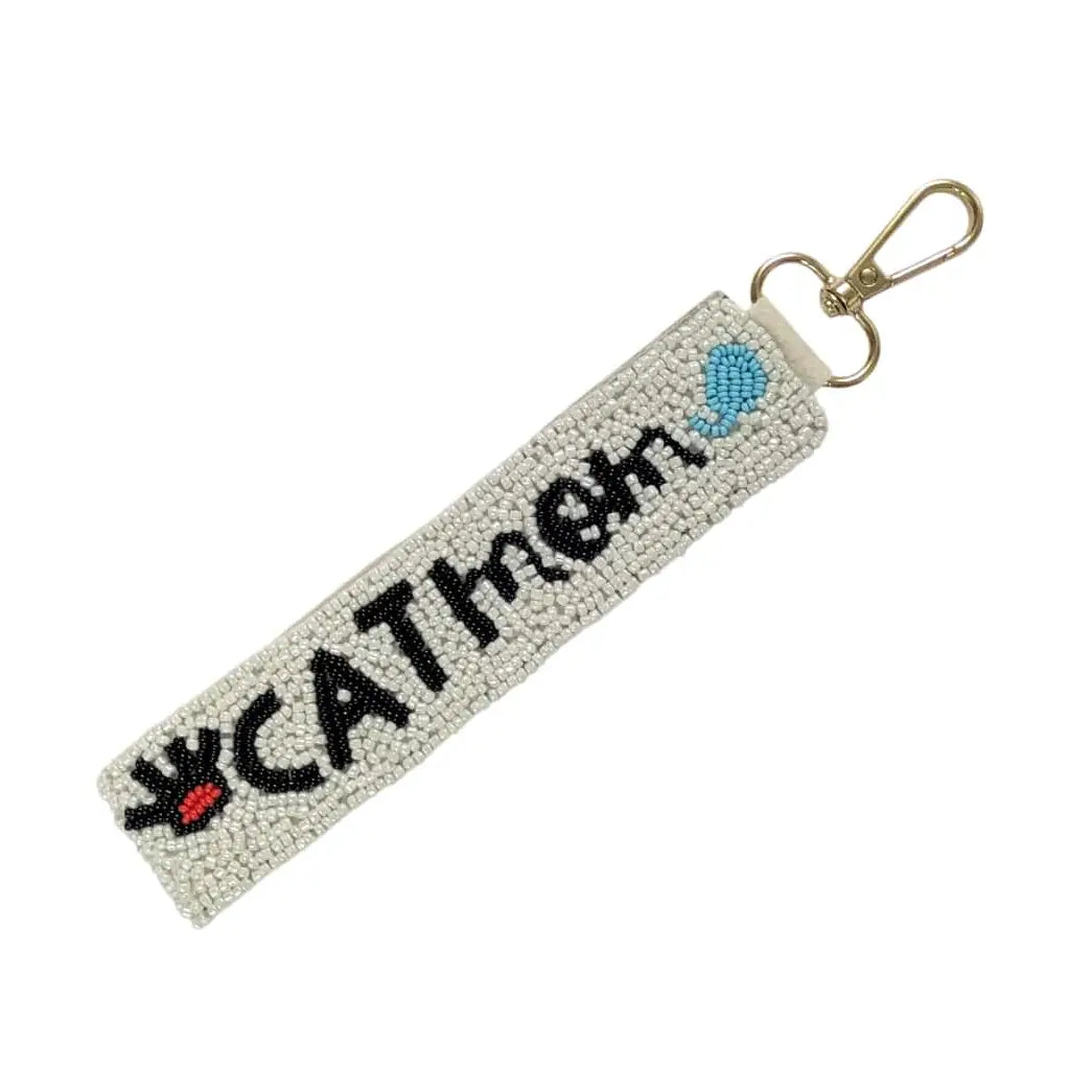Cat Mom Keychain