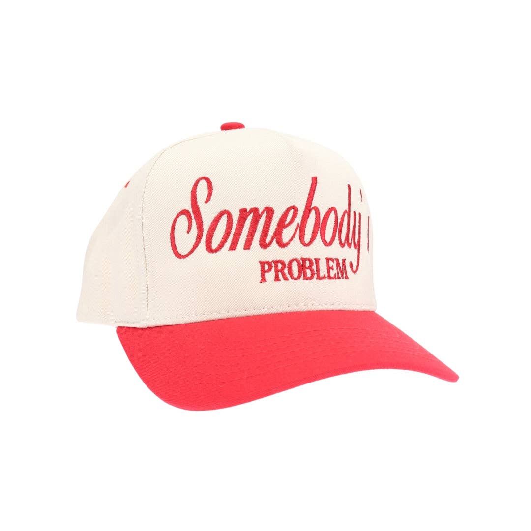 Somebody's Problem Embroidered Trucker Hat