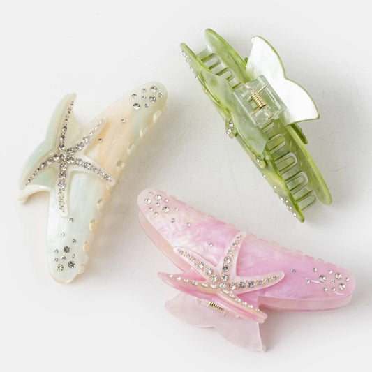 Sealife Starfish Hair Clip